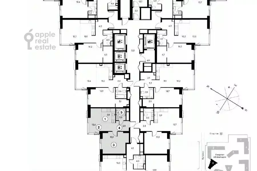 1-к кв. Москва наб. Покровская, 16 (41.6 м) - Фото 2