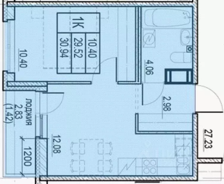 1-к кв. Ленинградская область, Мурино Всеволожский район, ул. ... - Фото 0
