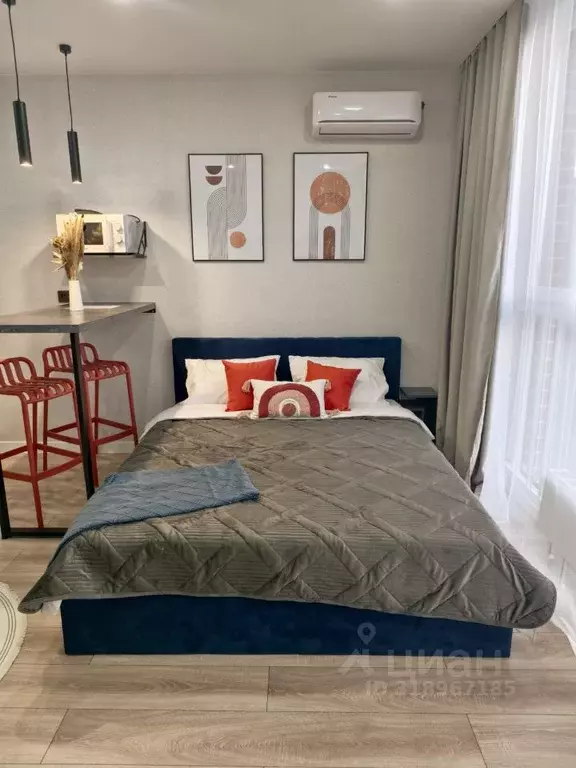 Студия Краснодарский край, Краснодар ул. Ивана Беличенко, 90к3 (27.0 ... - Фото 1