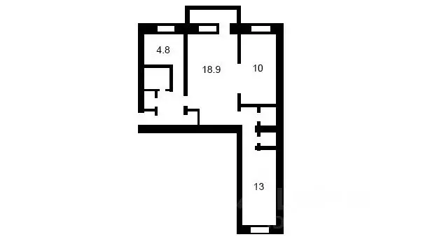 3-к кв. Ростовская область, Таганрог ул. Чехова, 271В (54.3 м) - Фото 2