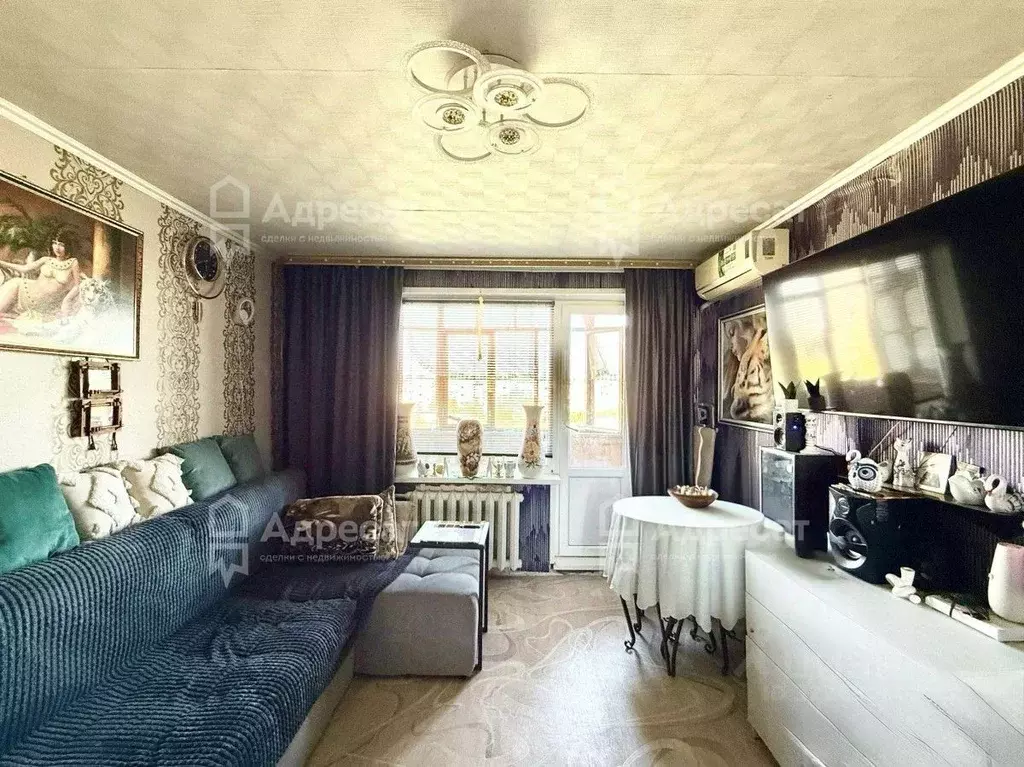 1-к кв. Волгоградская область, Волжский Оломоуцкая ул., 50 (28.2 м) - Фото 0