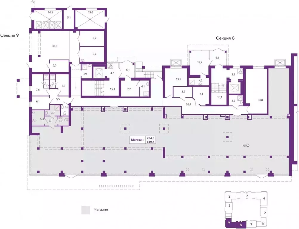 Помещение свободного назначения в Калининградская область, Калининград ... - Фото 1
