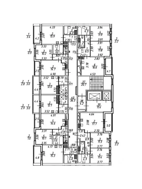 1-к кв. Санкт-Петербург пос. Шушары, просп. Старорусский, 9 (34.6 м) - Фото 2