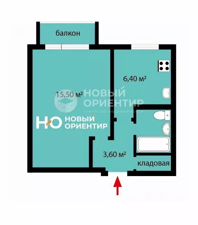 1-к кв. Свердловская область, Екатеринбург Вторчермет жилрайон, ул. ... - Фото 1