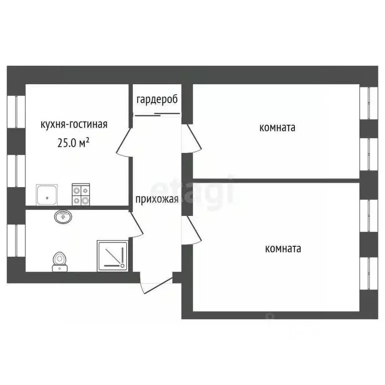 3-к кв. Ярославская область, Ярославль ул. Большая Октябрьская, 36 ... - Фото 2