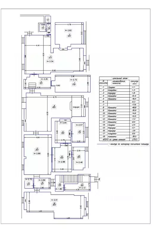 Помещение свободного назначения в Москва Студенческая ул., 39 (260 м) - Фото 1