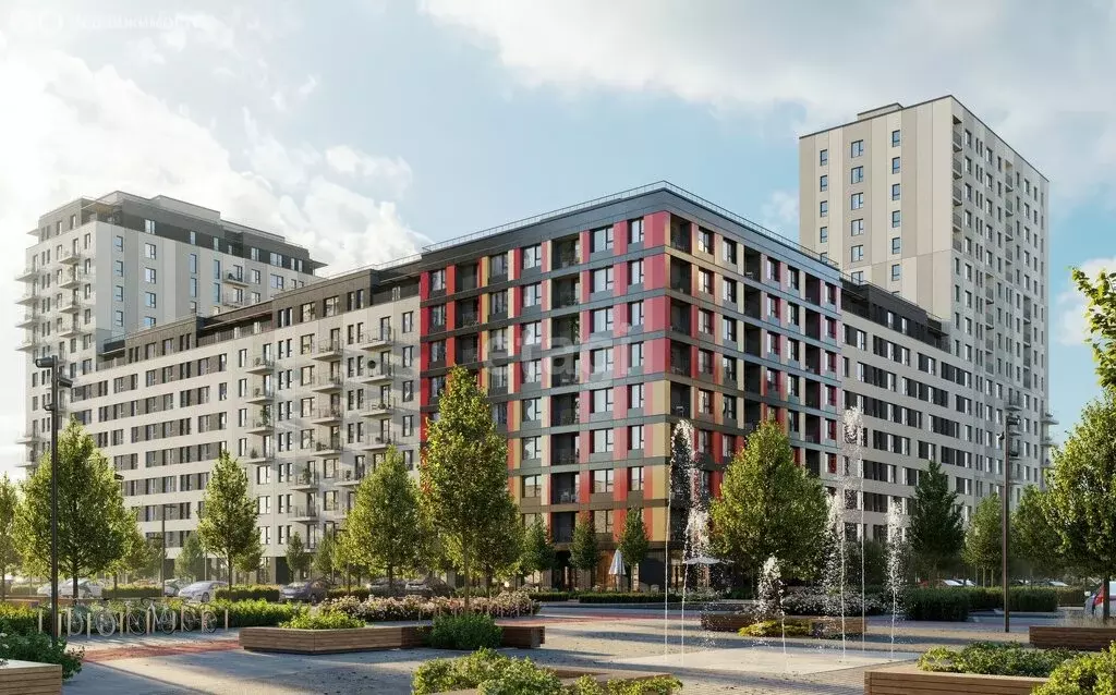 1-комнатная квартира: Тюмень, жилой комплекс Республики 205 (40.59 м) - Фото 2