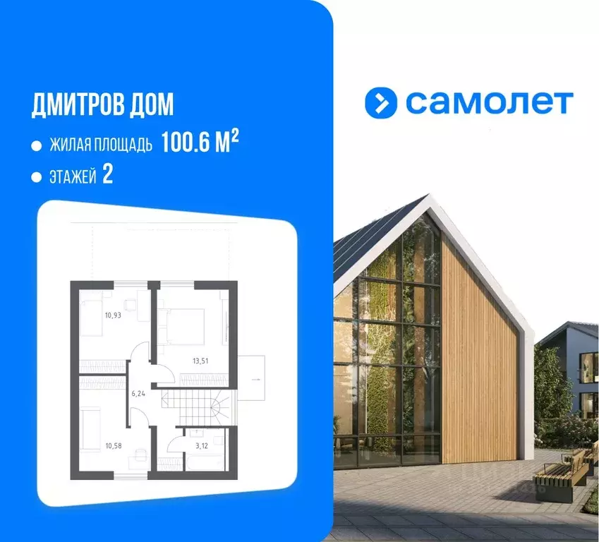 Дом в Московская область, Дмитровский муниципальный округ, Дмитров Дом ... - Фото 2