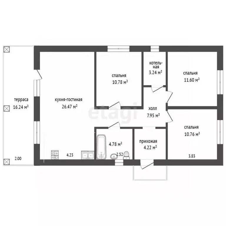 Дом в Тюменская область, Тюмень Царево садовое товарищество, ул. Тихая ... - Фото 2