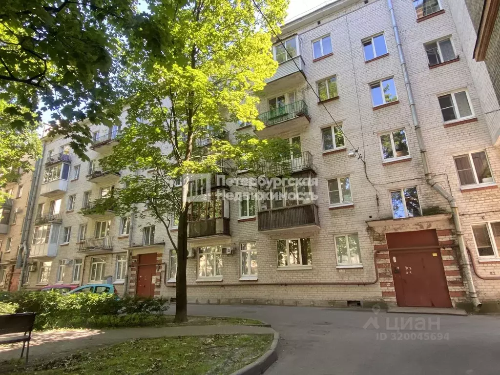 1-к кв. Санкт-Петербург ул. Маршала Говорова, 32 (30.7 м) - Фото 0