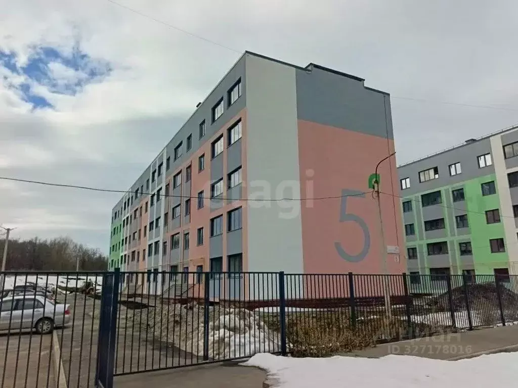 1-к кв. Башкортостан, Уфа Цветы Башкирии кп,  (34.5 м) - Фото 2