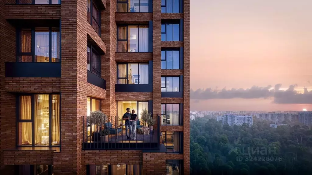 Студия Москва проезд Проектируемый № 990 (30.1 м) - Фото 1