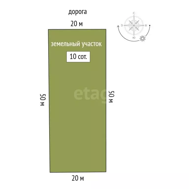 Участок в Тобольск, микрорайон Усадьба (10 м) - Фото 1