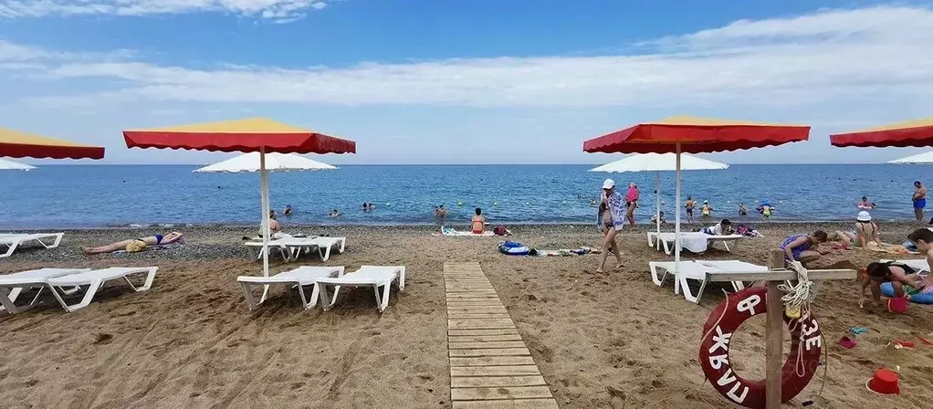 Участок в Крым, Сакский район, с. Фрунзе ул. Зеленая, 26 (8.0 сот.) - Фото 1