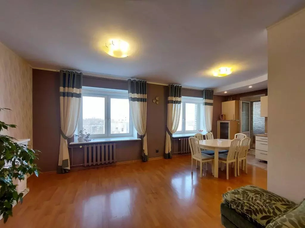 3-к кв. Псковская область, Псков Красноармейская ул., 24 (106.9 м) - Фото 1