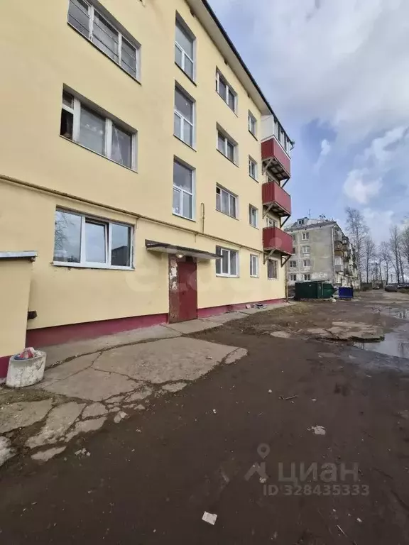 Комната Архангельская область, Новодвинск ул. 50-летия Октября, 36к1 ... - Фото 1