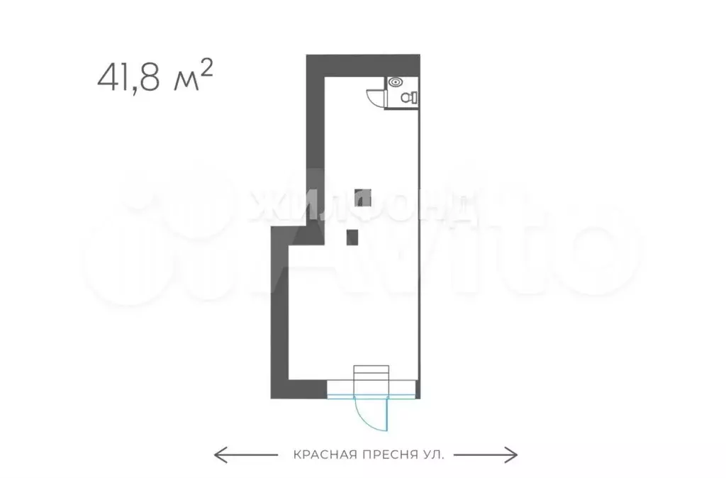 Аренда торгового помещения 41.8 м2 Красная Пресня - Фото 0