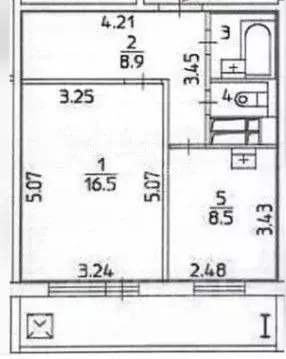 1-к кв. Пермский край, Пермь Баранчинская ул., 10 (37.6 м) - Фото 1