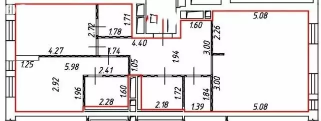 3-комнатная квартира: Москва, Сельскохозяйственная улица, 39 (75.9 м) - Фото 0