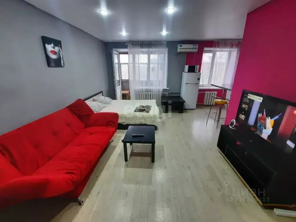 1-к кв. Татарстан, Казань ул. Гагарина, 4 (31.4 м) - Фото 1