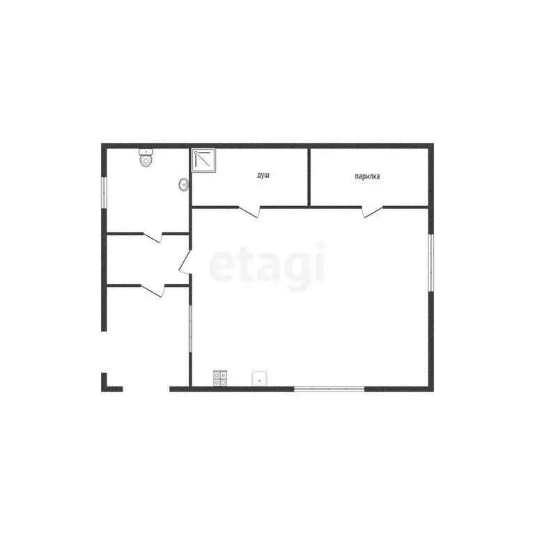 Дом в Миасс, улица Мечникова (49.7 м) - Фото 1