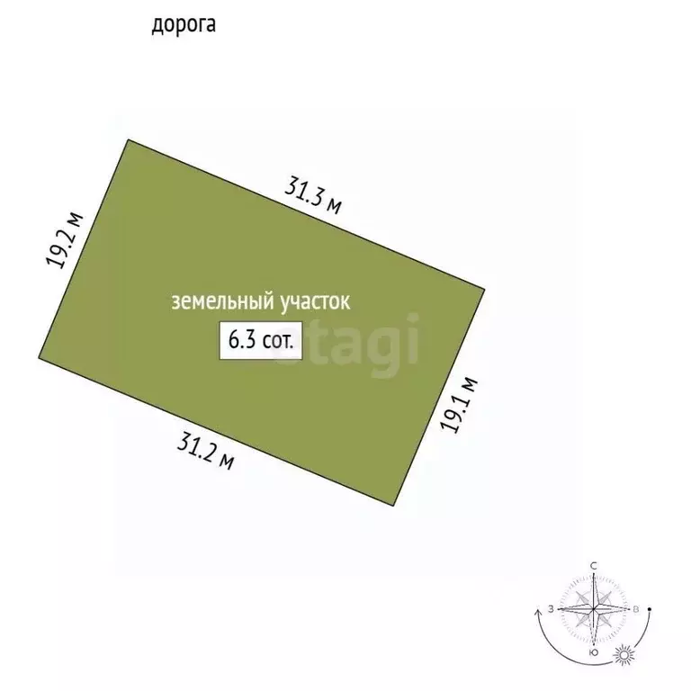 Участок в Крым, Ленинский район, Семисотское с/пос, с. Каменское ул. ... - Фото 2