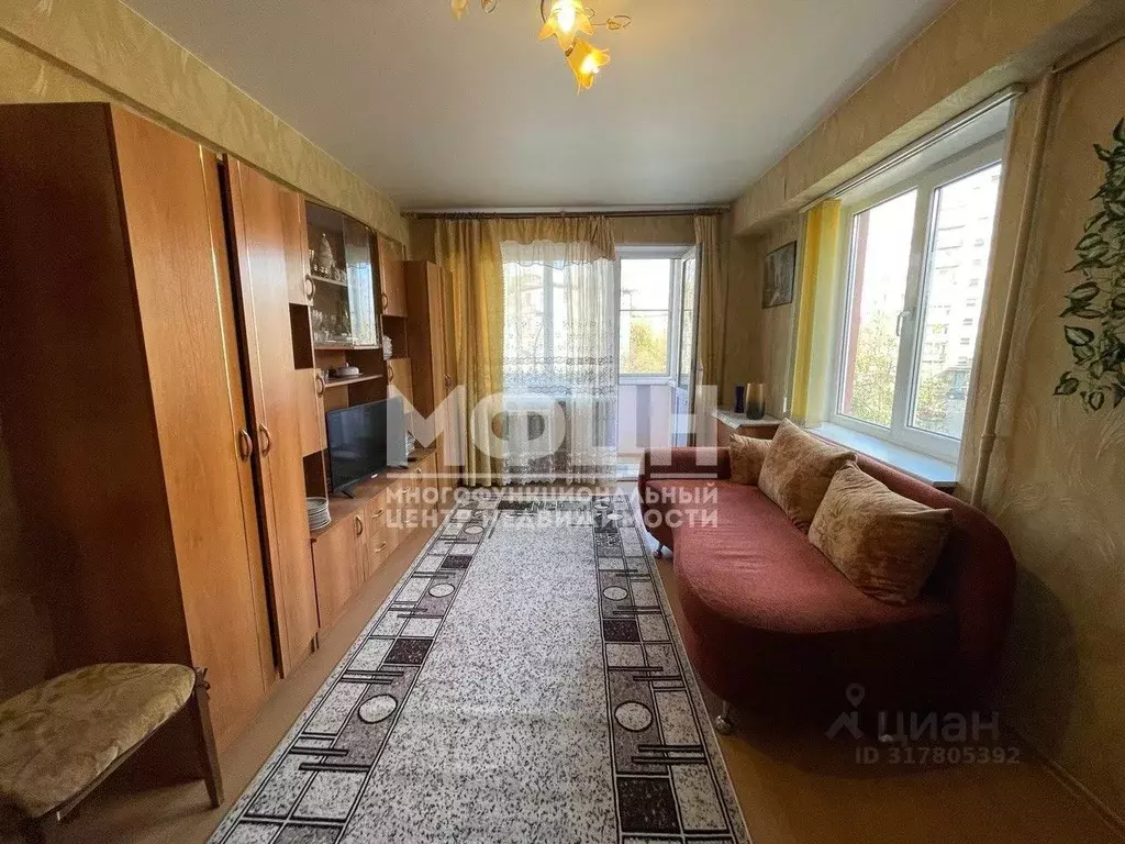1-к кв. Карелия, Петрозаводск Октябрьский просп., 24 (31.6 м) - Фото 0