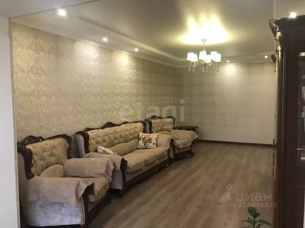 3-к кв. Северная Осетия, Владикавказ ул. Хадарцева, 29Б (100.1 м) - Фото 1