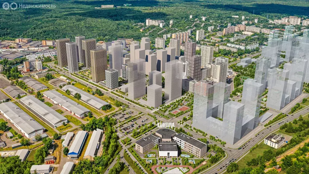 2-комнатная квартира: Москва, Открытое шоссе, 18Ак1 (58.1 м) - Фото 1