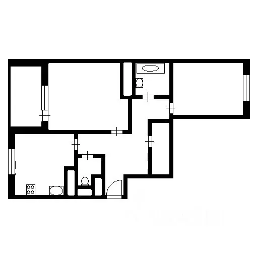 2-к кв. Московская область, Красногорск Заводская ул., 18к2 (72.0 м) - Фото 2