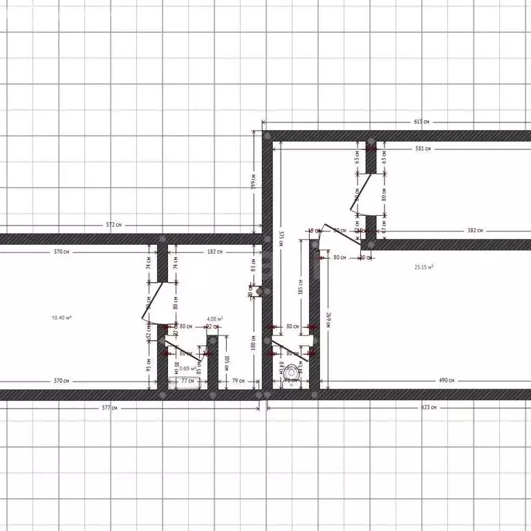 2-комнатная квартира: Казань, улица Зур Урам, 1К (54.6 м) - Фото 1