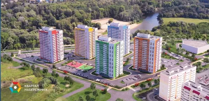 2-к. квартира, 53,7 м, 5/16 эт. - Фото 1