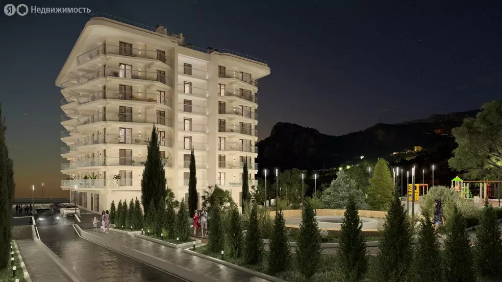 Квартира-студия: Алупка, улица И. Левитана, 3Д (40.1 м) - Фото 1