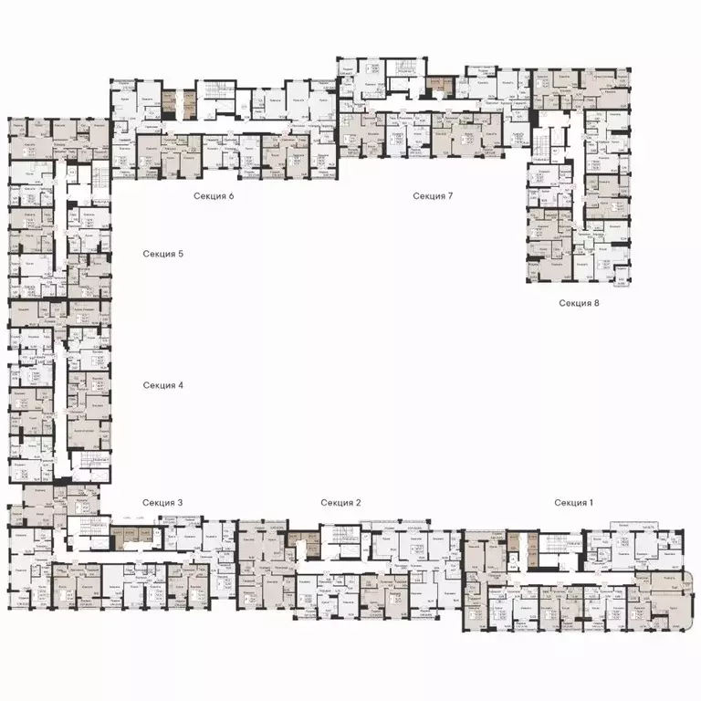 3-к кв. Ростовская область, Ростов-на-Дону Ривьера жилой квартал,  ... - Фото 1