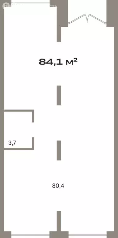 Помещение свободного назначения (84.1 м) - Фото 2