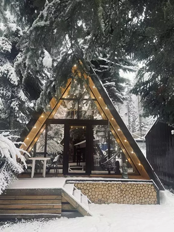 Дом в Карачаево-Черкесия, Зеленчукский район, с. Архыз  (34 м) - Фото 1