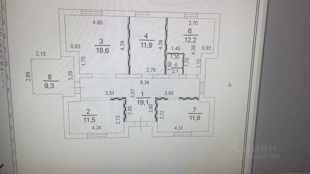 Дом в Белгородская область, Белгородский район, Хохловское с/пос, с. ... - Фото 2