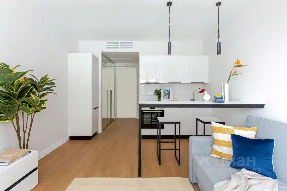 Студия Москва Автозаводская ул., 23Бк2 (23.0 м) - Фото 1