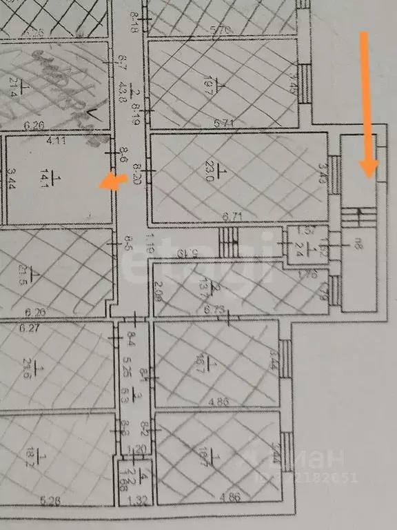 Торговая площадь в Тверская область, Тверь бул. Гусева, 46 (14 м) - Фото 1