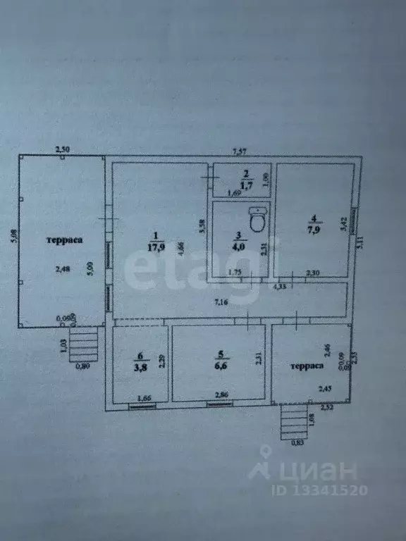 Дом в Ульяновская область, Чердаклинский район, Мирновское с/пос, с. ... - Фото 2