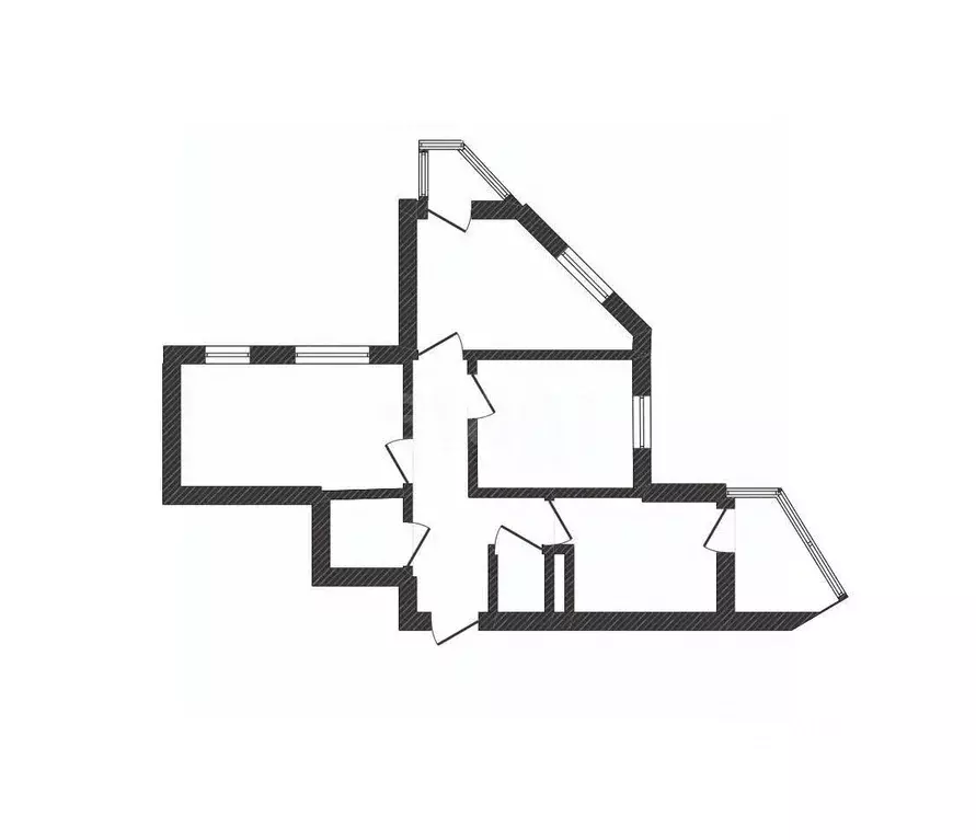 3-к кв. Белгородская область, Белгород ул. Костюкова, 12а (77.0 м) - Фото 2