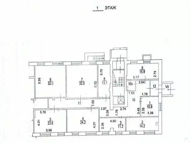 Помещение свободного назначения в Москва Миллионная ул., 11К1 (231 м) - Фото 2