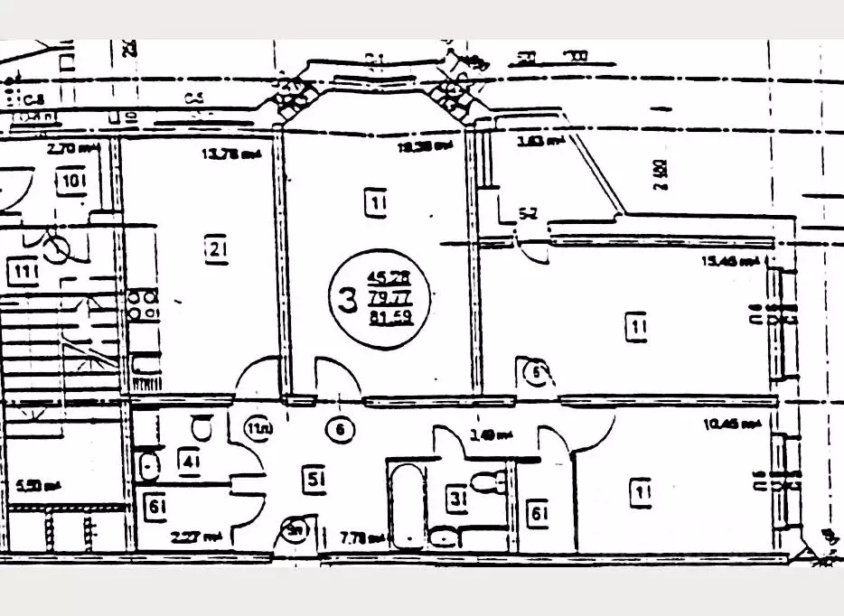 3-к кв. Московская область, Одинцово ул. Говорова, 85 (82.6 м) - Фото 2