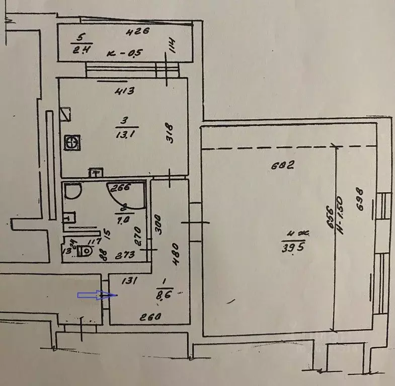 1-к кв. Калининградская область, Калининград Красносельская ул., 81 ... - Фото 2