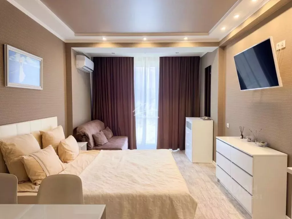 Студия Севастополь ш. Фиолентовское, 134к6 (22.8 м) - Фото 1
