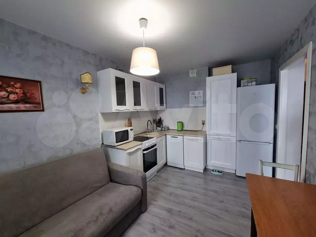 1-к. квартира, 37,6 м, 5/18 эт. - Фото 1