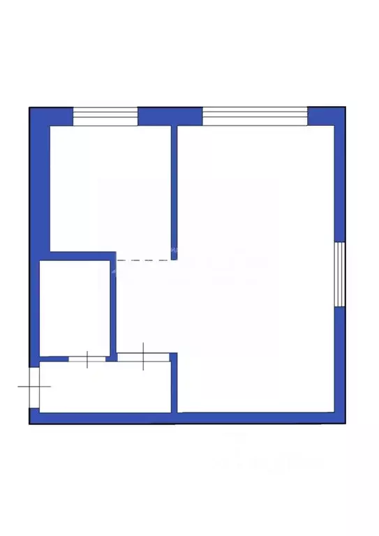 1-к кв. Кемеровская область, Кемерово ул. 40 лет Октября, 25 (31.8 м) - Фото 2
