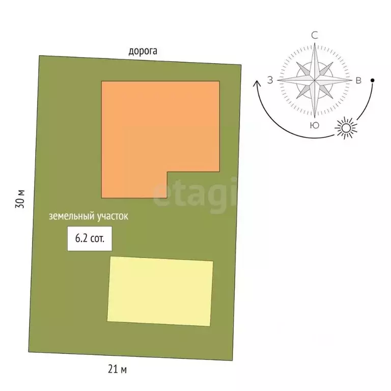Дом в Ростовская область, Азовский район, Самарское с/пос, Спутник ... - Фото 2