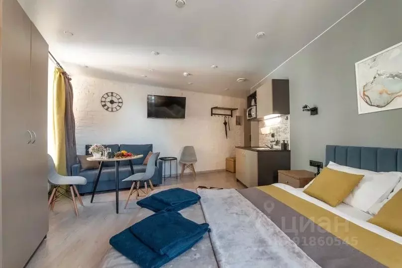 1-к кв. Санкт-Петербург пер. Талалихина, 7 (22.0 м) - Фото 1