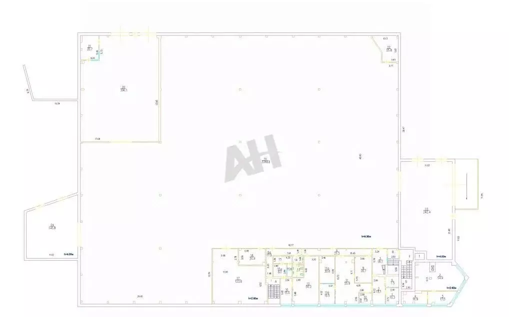 Производственное помещение в Москва Варшавское ш., 125С39 (7020 м) - Фото 1